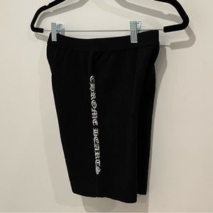 Authentic Chrome Hearts Biker Shorts | Medium | Black